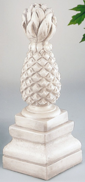 Pineapple Garden Finial Cement Replacemant Gate Topper Stone